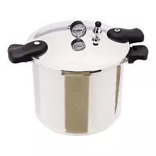 Aluminum Pressure Cooker 23-Quart Induction Compatible Aluminum Pressure Canner