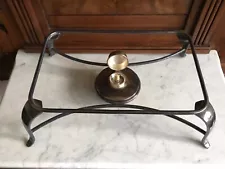 Rectangle Dish Stand with Oil Warmer - from Priscilla Presley estate sale