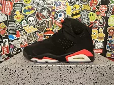 Nike Air Jordan 6 Retro Black Infrared 2019 Mens Size 9 384664-060 | #2444