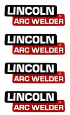 (4) OEM Hood Decals Fits Lincoln Arc Welder SA 200 250 SAE 300 400 Pipeline