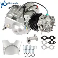 125cc 4 Stroke ATV Engine Motor 3-Speed Semi Auto w/Reverse For ATV Quad Go Kart