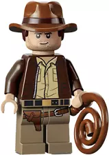 LEGO Indiana Jones With Web On Face Minifigure Indiana Jones 77015 NEW iaj056