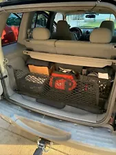 Rear Trunk Envelope Style Mesh Organizer Cargo Net for JEEP LIBERTY 2002-2007