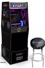 Tron arcade1up Rare sought after machine NEW in box with deluxe extras!!!!