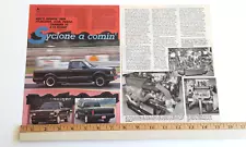 1991 1/2 GMC SYCLONE ORIGINAL ARTICLE