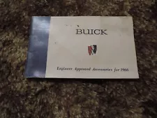 1966 Buick Engineer Approved Accessories