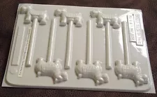 HARD CANDY SCOTTIE DOG SUCKER MOLD HS-11280