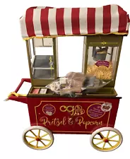 Our Generation Pretzel And Popcorn Cart Display Toy