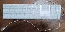 Genuine Apple A1243 Wired USB Keyboard w/ Keypad for iMac, Mac Mini, Mac Pro