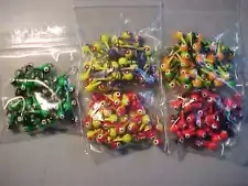 25 NEW ASSORTED FLOATING WALLEYE JIG HEADS 1/4 SIZE 2 HOOKS JIGS CRAPPIES OZ.