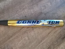 Easton conneXion c500 alloy championship softball bat gold Model ST3 34 in