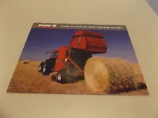 CASE-IH ROUND AND SQUARE BALERS, LIT #AE-301098 1998