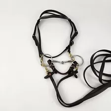 Horse Bridle Headstall with Bit And Reins