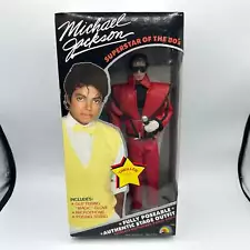 Michael Jackson 12" Fully Poseable Doll With Thriller Outfit Unopened Box