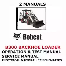 bobcat b300 backhoe loader for sale