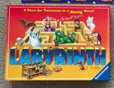 Labyrinth: A Race For Treasure Moving Maze - Board Game