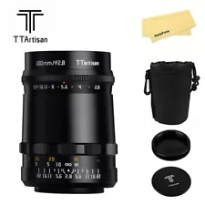 TTArtisan 100mm F2.8 Full Frame Soap Bubble Bokeh Lens for M42 Mount Cameras