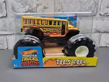 Hot Wheels Monster Truck 'Too S'Cool' Oversized 1:24 Scale-Rare item. New