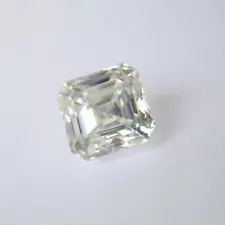 3 Ct Asscher Cut Diamond 8.5mm VVS1 D Color Loose Natural Stone for Sale