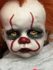 Ooak Reborn newborn baby boy reborn Art doll Pennywise “IT” Standing