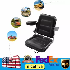 Universal Seat for Forklift, Garden Tractor, Lawn Mower Adjustable Backrest SALE