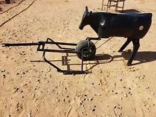 Ground Driven Roping Dummy, Pull it w/ATV or anything. Real Steer Size