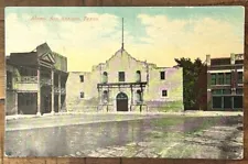 Early 1900s Postcard Of The Alamo San Antonio Texas TX