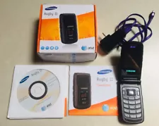 Vintage Samsung Rugby II Cell Flip Phone