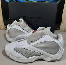 Reebok Answer 4 IV OG X Packer Shoes "White Silver" Allen Iverson 13