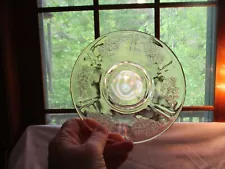 1 FEDERAL GLASS SHARON CABBAGE ROSE SAUCER~17 AVAIL~SALE FOR 1~COMBINED SHIPPING