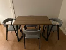 MOVING SALE! Dining table set for 4