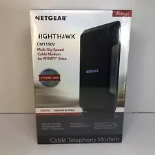 NETGEAR CM1150V Nighthawk Multi-Gig Speed Cable Modem for XFINITY Voice