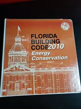 Florida Building Code 2010 Energy Conservation Binder Textbook