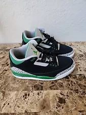 Air Jordan 3 Retro CT8532-030 Pine Green elephant print Men's size 9 2021