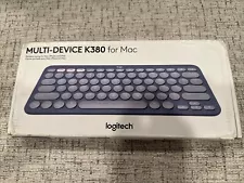 Logitech K380 ‎Multi-Device Bluetooth Keyboard For Mac Blueberry NIB