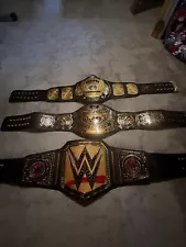 WWE Winged eagle Belt, Undisputed Championship Belt And Wwe Undisputed Universal