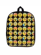 Emojination emoji Backpack All Over Print Emoji's 15-inch Backpack School Time