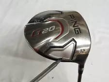 Used RH Ping G20 12* Driver Ping TFC 169 Graphite Shaft Senior SR Flex *Dent