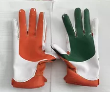 Adidas Miami Hurricanes Football Gloves