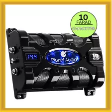 Planet Audio 10 Farad Car Capacitor For Energy Storage to Enhance Bass Demand