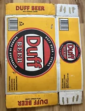 Actual Duff Beer Carton Australia Late 90s Simpsons Fox