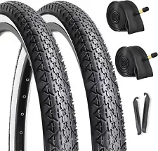 Hycline 2 Pack Bike Tires 24/26x2.125:Replacement Tire for Beach Cruiser Bicycle