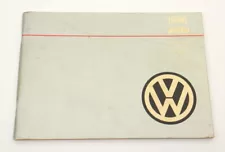 1986 Volkswagen VW Jetta Owners Manual Book MK2 - Genuine