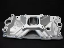 EDELBROCK 2950 SCORPION INTAKE MANIFOLD LIKE NEW SMALL BLOCK CHEVY VERY RARE