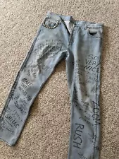 gucci jeans Writing Men’s Size 36