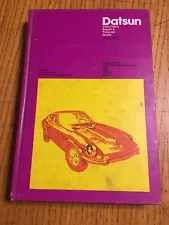 Datsun 240Z Pick-up Truck 1961-1972 Shop Service Repair Manual Wiring Diagrams (For: Datsun 521 Pickup)