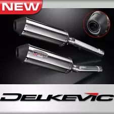 Honda CBR1100XX Blackbird 1996-2009 13.5" X-Oval Stainless Exhaust Muffler Kit (For: Honda)