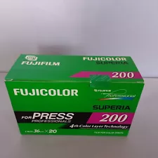 fujicolor superia press 200 vintage film (10/2006) 20 rolls