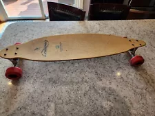 Loaded Longboard Pintail 3 Flex Carving Systems Bamboo GREAT SHAPE DISCONTINUED