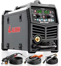 200A MIG Welder, 7 in 1 Gas MIG/MAG/Gasless Flux Core MIG/Lift TIG/Stick/Spot